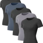 Women’s Compression Workout Tee Set
