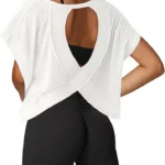 Women’s Open Back Fitness Tee